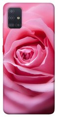Чехол для Samsung Galaxy M51 PandaPrint Розовый бутон цветы
