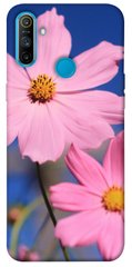 Чехол для Realme C3 PandaPrint Розовая ромашка цветы