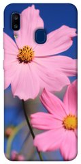 Чехол для Samsung Galaxy A20 / A30 PandaPrint Розовая ромашка цветы
