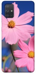 Чехол для Samsung Galaxy A71 PandaPrint Розовая ромашка цветы