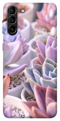 Чехол для Samsung Galaxy S21+ PandaPrint Эхеверия 2 цветы