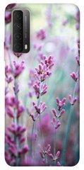 Чехол для Huawei P Smart (2021) PandaPrint Лаванда 2 цветы
