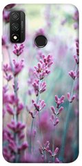 Чехол для Huawei P Smart (2020) PandaPrint Лаванда 2 цветы