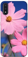 Чехол для Samsung Galaxy A01 PandaPrint Розовая ромашка цветы