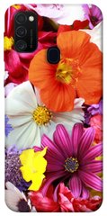 Чехол для Samsung Galaxy M30s / M21 PandaPrint Бархатный сезон цветы