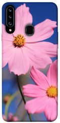 Чохол для Samsung Galaxy A20s PandaPrint Рожева ромашка квіти