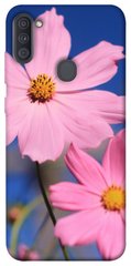 Чехол для Samsung Galaxy A11 PandaPrint Розовая ромашка цветы