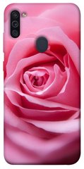 Чехол для Samsung Galaxy M11 PandaPrint Розовый бутон цветы