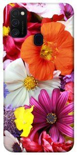 Чохол для Samsung Galaxy M30s / M21 PandaPrint Оксамитовий сезон квіти