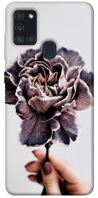 Чехол для Samsung Galaxy A21s PandaPrint Гвоздика цветы