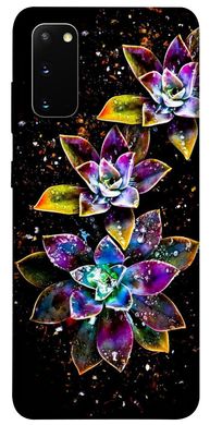 Чехол для Samsung Galaxy S20 PandaPrint Цветы цветы