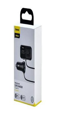 FM-трансмиттер BASEUS T typed S-16 wireless MP3 car charger, Черный