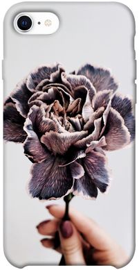 Чехол для Apple iPhone SE (2020) PandaPrint Гвоздика цветы
