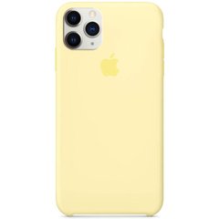 Чехол silicone case for iPhone 11 Pro (5.8") (Желтый / Mellow Yellow)