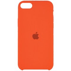 Чохол Silicone Case (AA) Для Apple iPhone SE (2020) (Помаранчевий / Kumquat)