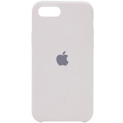 Чохол Silicone Case (AA) Для Apple iPhone SE (2020) (Сірий / Stone)