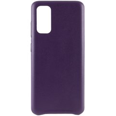 Кожаный чехол AHIMSA PU Leather Case (A) для Samsung Galaxy S20 (Фиолетовый)