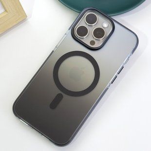 Противоударный чехол для iPhone 14 Shield Gradient with Magsafe Black