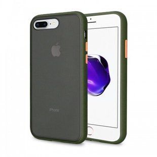 Протиударний чохол AVENGER для iPhone 7 Plus / 8 Plus - Khaki / Orange
