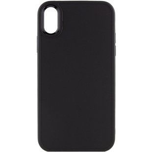 TPU чехол Bonbon Metal Style для Apple iPhone XR (6.1") Черный / Black