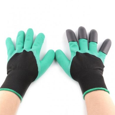 Садові рукавички з кігтями Garden Genie Gloves