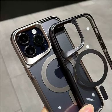 Чохол для Iphone 14 Pro Metal Shell with Magsafe Silver