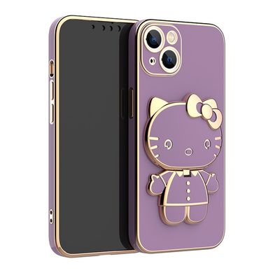 Чехол для iPhone 12 Pro Max Hello Kitty + зеркало Blueberry
