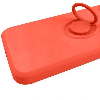 Чехол TPU Candy Ring Full Camera для Apple iPhone 12 Pro (6.1"") Красный / Red