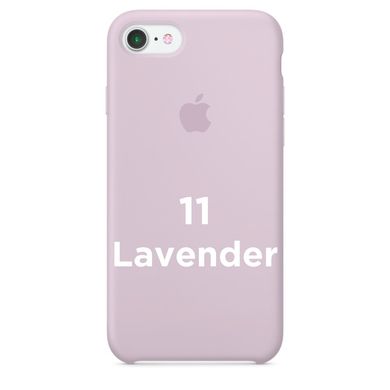 Чехол silicone case for iPhone 7/8 Lavender / Лавандовый