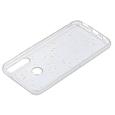 Чохол для Huawei P40 Lite E Wave confetti прозорий мікс