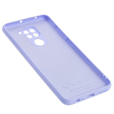 Чехол для Xiaomi Redmi Note 9 Wave Full Camera светло-фиолетовый