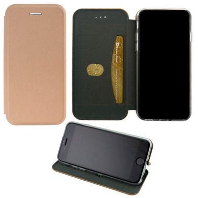 Чохол-книжка Elite Case Meizu M6 Note рожево-золотистий