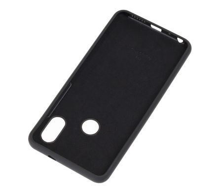 Чехол для Xiaomi Redmi Note 5 / Note 5 Pro Silicone Full черный c закрытым низом и микрофиброю