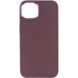 TPU чехол Bonbon Metal Style для Apple iPhone 14 Pro Max (6.7") Бордовый / Plum