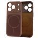 Чехол для iPhone 17 Pro Max / 18 Pro Max Dual Tone Silicone MagSafe Case &ndash; Dark Brown