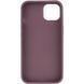 TPU чехол Bonbon Metal Style для Apple iPhone 14 Pro Max (6.7") Бордовый / Plum