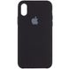 Чехол для Apple iPhone XR (6.1"") Silicone Case Черный / Black