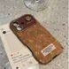 Чехол для iPhone 15 Pro Vintage Leather Case