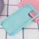 Чехол silicone case for iPhone 11 Marine Green / бирюзовый