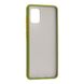 Чохол для Samsung Galaxy A31 (A315) LikGus Maxshield зелений