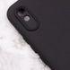 Чехол для Xiaomi Redmi 9A Silicone Full camera закрытый низ + защита камеры черный