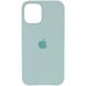 Чехол silicone case for iPhone 12 mini (5.4") (Бирюзовый/Turquoise)