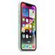 Чехол Silicone case Original 1:1 (AAA) with Magsafe для Apple iPhone 14 Plus (6.7") Бирюзовый / Succulent