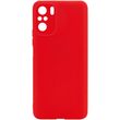 Силиконовый чехол Candy Full Camera для Xiaomi Redmi Note 10 Красный / Red