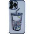 Чехол для iPhone 13 Pro Max Shining Fruit Cocktail Case + стекло на камеру Sierra Blue