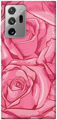 Чехол для Samsung Galaxy Note 20 Ultra PandaPrint Розы карандашом цветы
