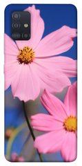 Чехол для Samsung Galaxy M51 PandaPrint Розовая ромашка цветы