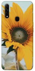 Чохол для Oppo A31 PandaPrint Соняшник квіти