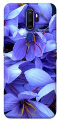 Чехол для Oppo A9 (2020) PandaPrint Фиолетовый сад цветы