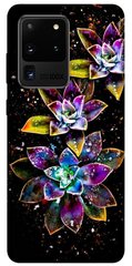 Чехол для Samsung Galaxy S20 Ultra PandaPrint Цветы цветы